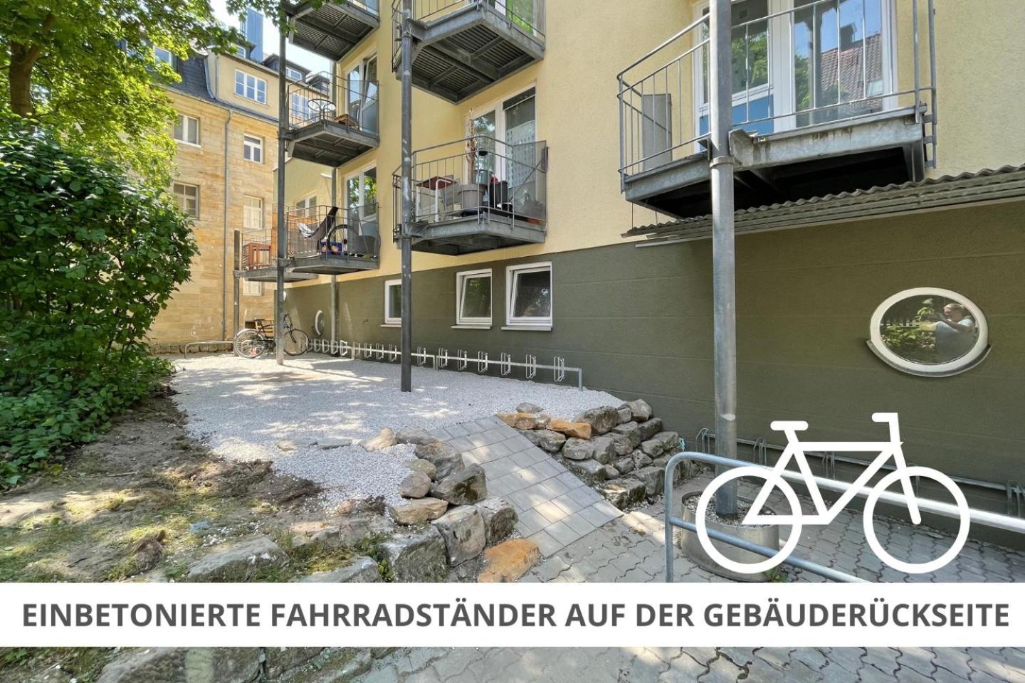 Apartment Wahnfried No4 - Zentral Wohnen Mit Kueche Und Duschbad, Parkplatz, 300M Zur Fussgaengerzone Μπαϊρόιτ Εξωτερικό φωτογραφία